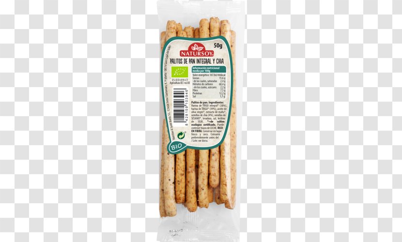 Rye Bread Breadstick Chia Whole-wheat Flour Food - Pan Integral Transparent PNG