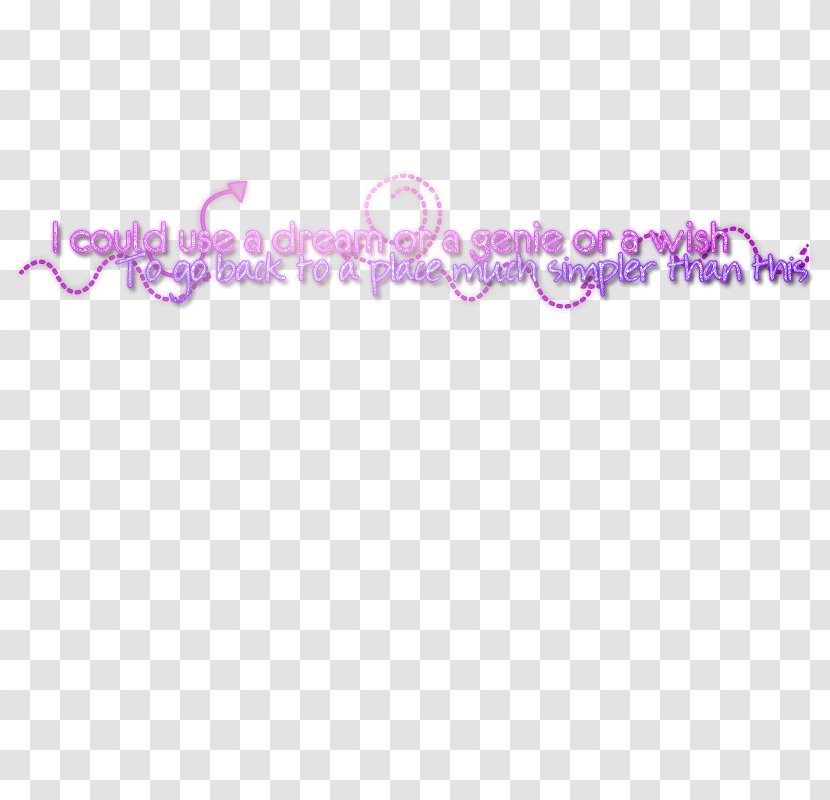 Logo Brand Pink M Line Font - Magenta Transparent PNG