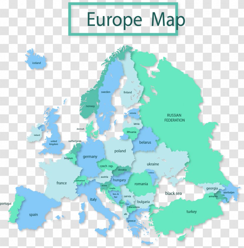 Europe United States World Map - Text - Green Transparent PNG