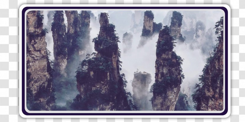 Zhangjiajie National Forest Park Tianmen Mountain Tianzi Great Ocean Road Guilin - Travel Transparent PNG