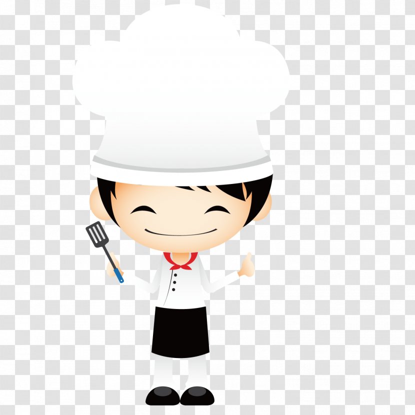 Cartoon Q-version Illustration - Police Officer - Chef Child Transparent PNG