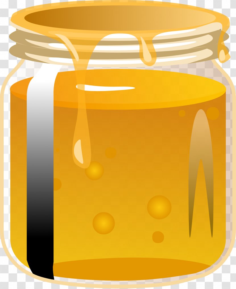 Honey Clip Art - Pot Transparent PNG