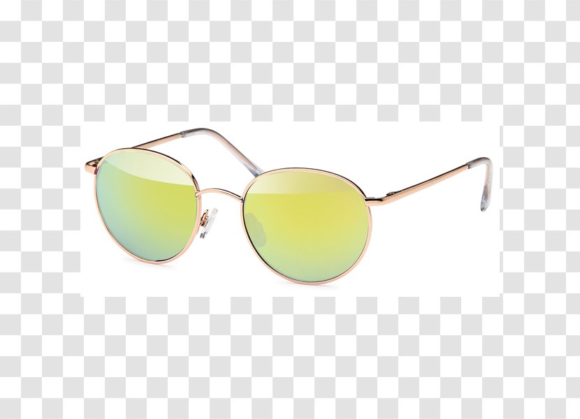 Aviator Sunglasses Mirrored Goggles - Glasses Transparent PNG