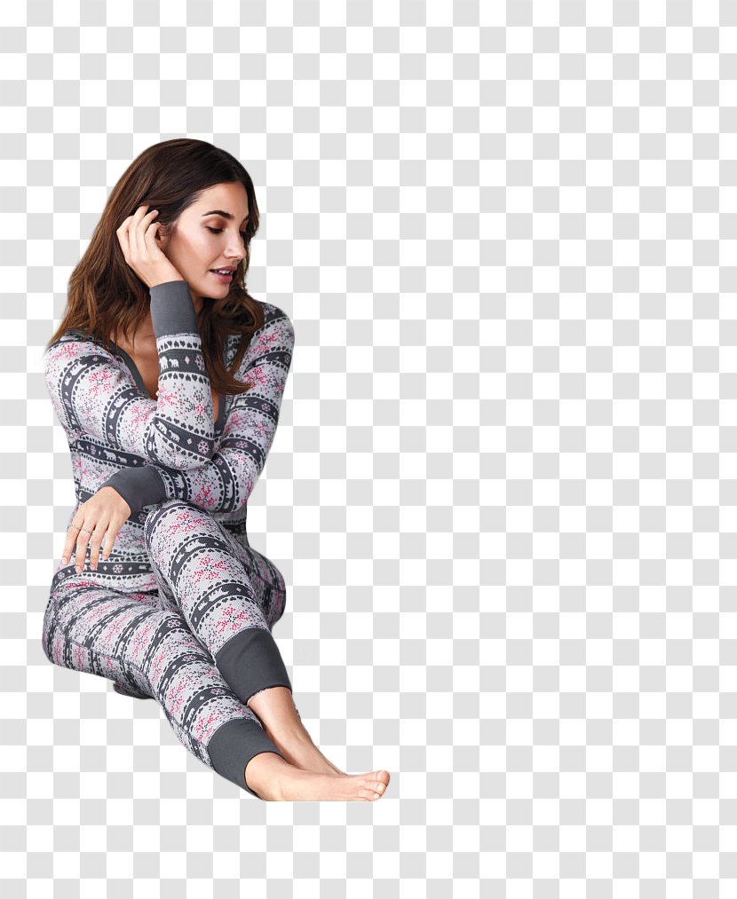 Leggings Pajamas Fashion Sleeve Shoe - Silhouette - Victoria's Secret Transparent PNG