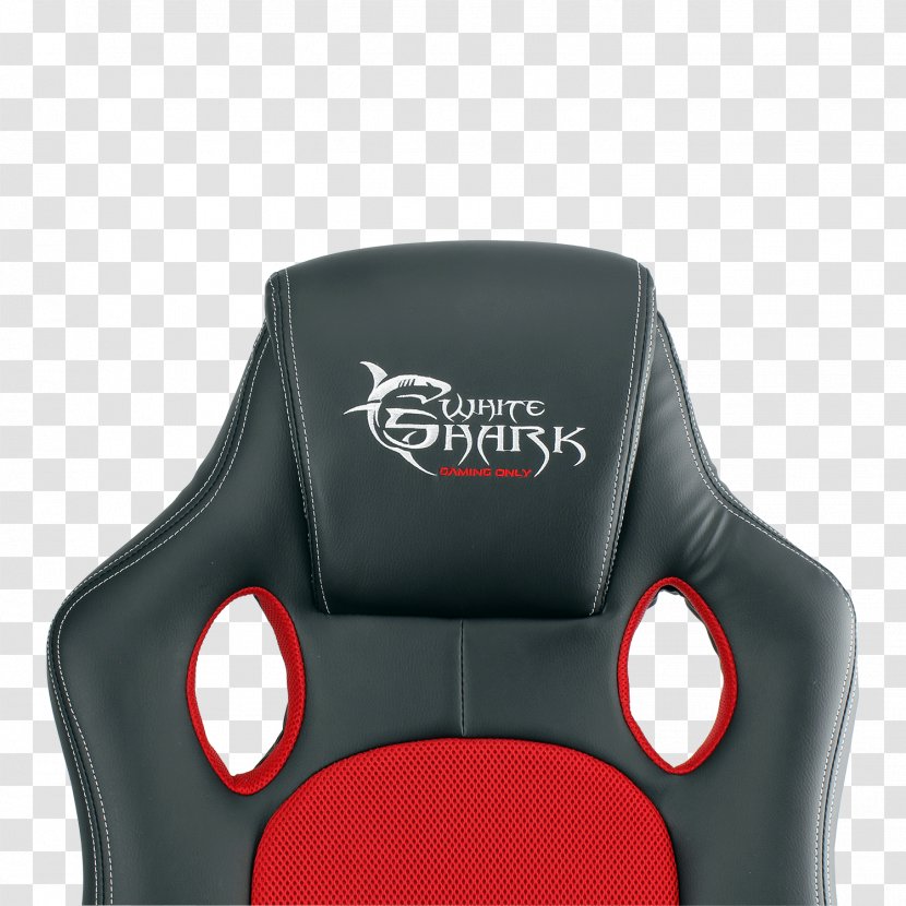 Chair Shark Throne Black Red - Car Seat Cover Transparent PNG