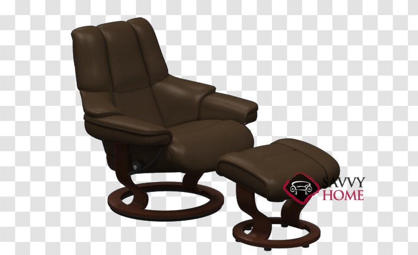 Recliner Eames Lounge Chair Footstool Foot Rests - Leather Transparent PNG