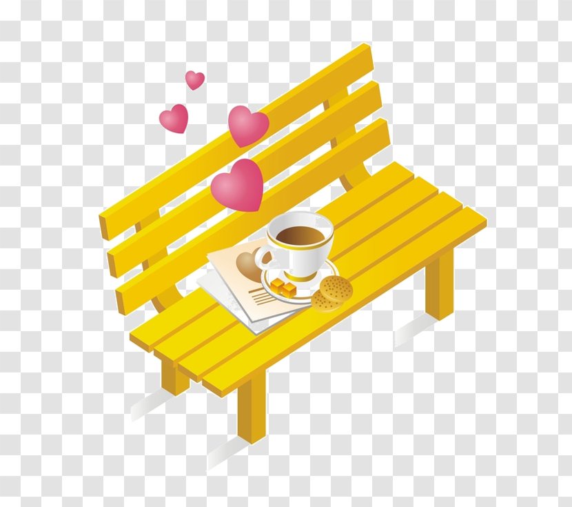 Cafe Coffee - Yellow - Furniture Transparent PNG