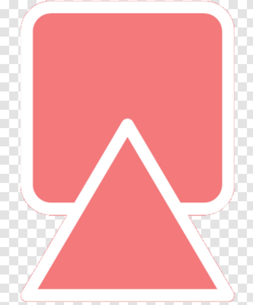 Angle Line Product Design Font Graphics - Peach - Sign Transparent PNG