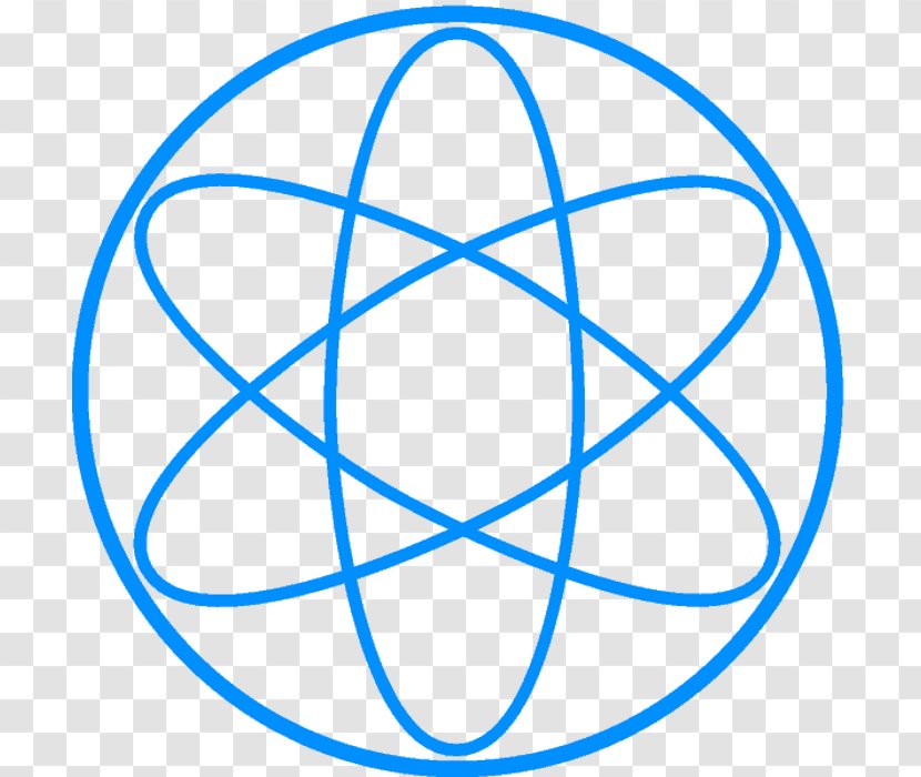 Atomic Nucleus Symbol Clip Art - Line Transparent PNG