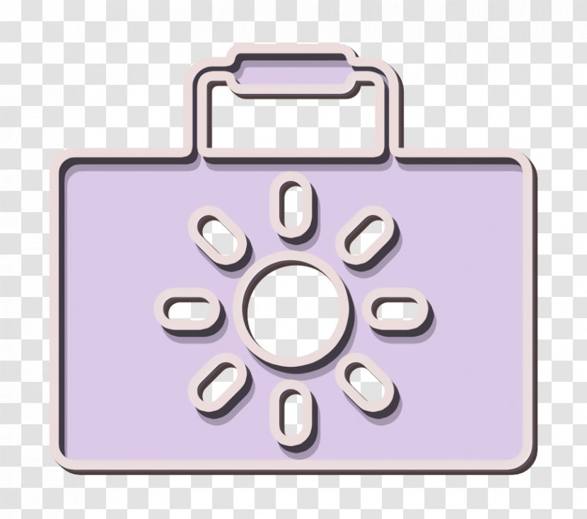 Summer Icon - Rectangle - Violet Meter Transparent PNG