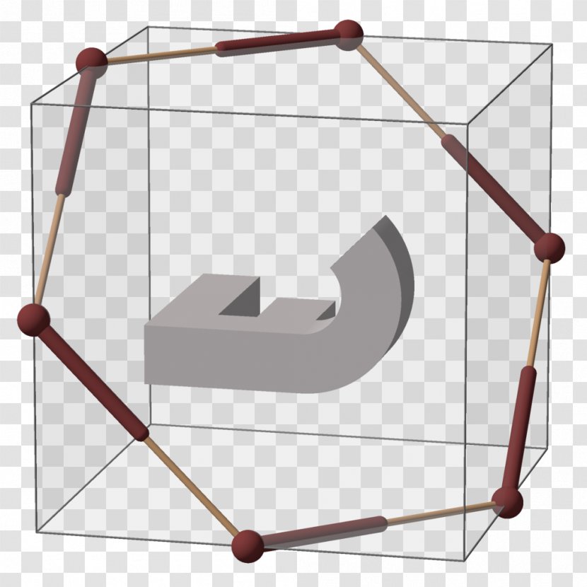 Right Angle Line Geometry Cube - Point Transparent PNG