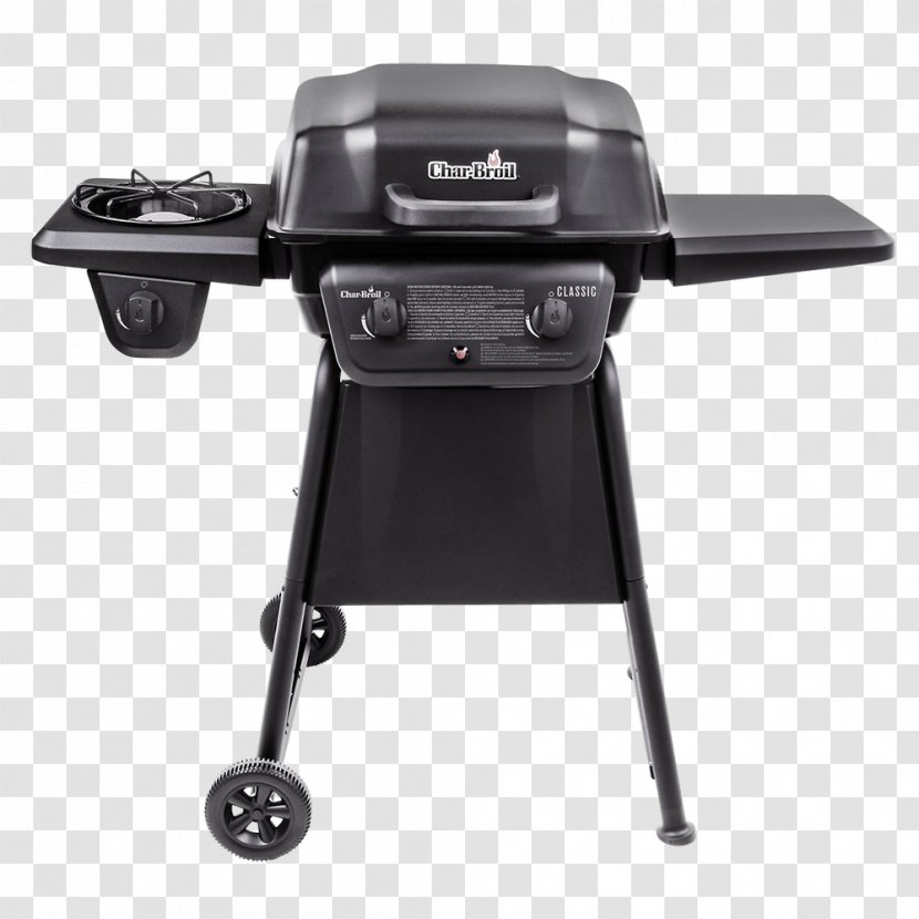 Barbecue Grilling Char-Broil Classic 463672717 Propane - Gasgrill - Gas Grills With Side Griddle Transparent PNG
