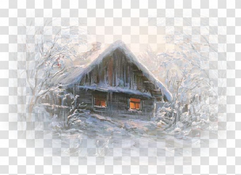 Landscape Painting Winter Clip Art - Snow Transparent PNG