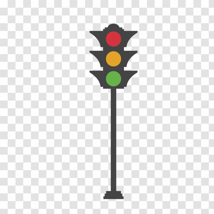 Traffic Light Road Transport Pedestrian Crossing Icon - Solar - Vector Lights Transparent PNG