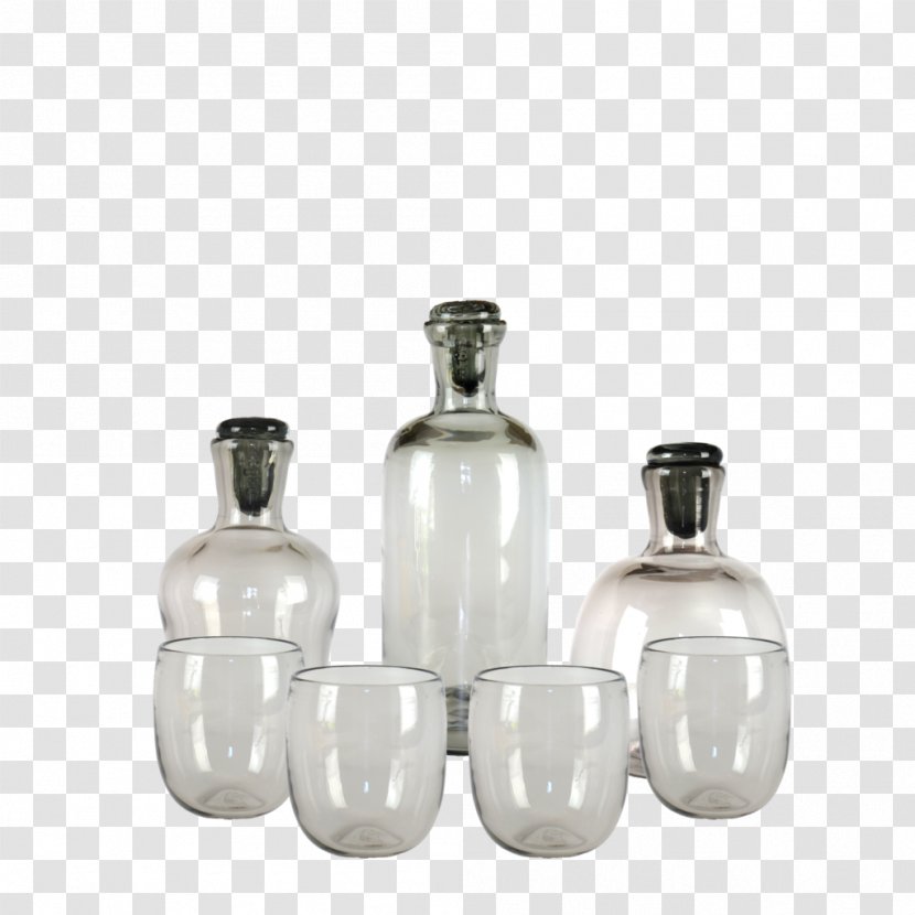 Glass Bottle Cup Decanter Transparent PNG