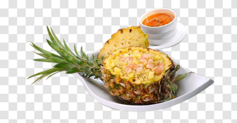 Pineapple Thai Cuisine Vegetarian European Fried Rice Transparent PNG