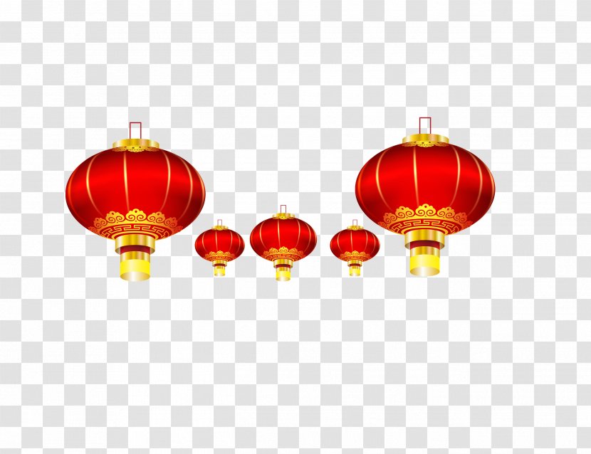 Lantern Chinese New Year U5927u7d05u71c8u7c60 - Fu - Ornaments Creative Transparent PNG