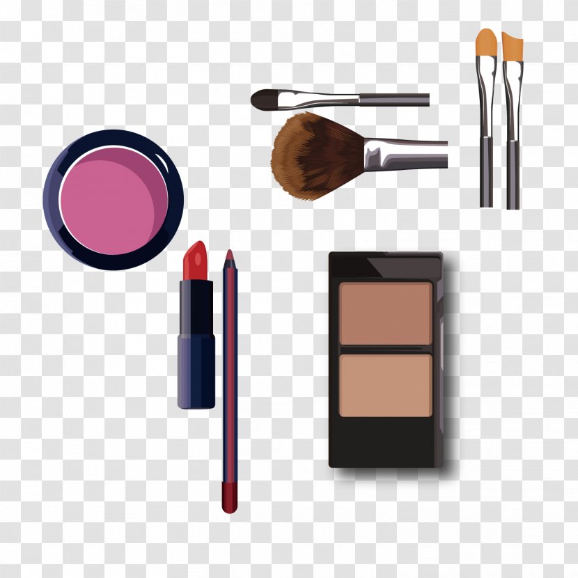 Poster Make-up - Lipstick - Creative Day Makeup Festival Design Background Material Transparent PNG
