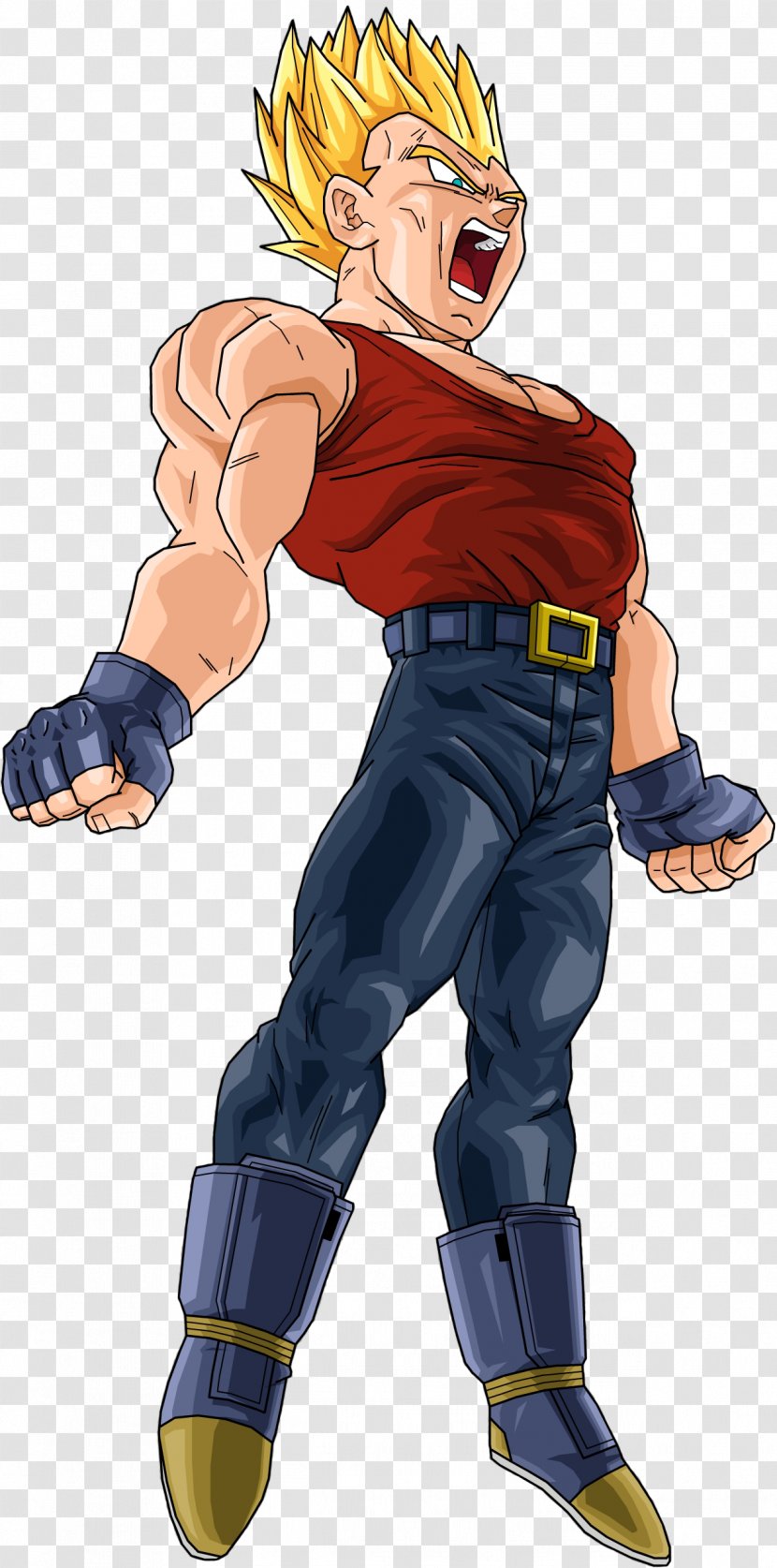 Vegeta Goku Baby Gohan Cell - Superhero Transparent PNG