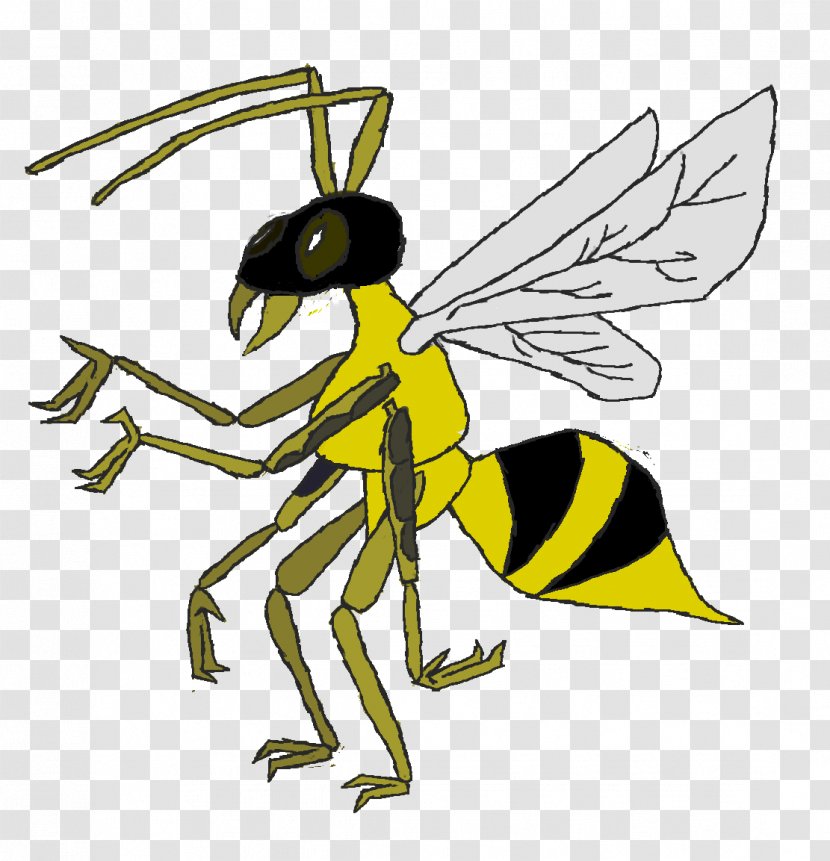 Honey Bee Cartoon Clip Art - Artwork Transparent PNG