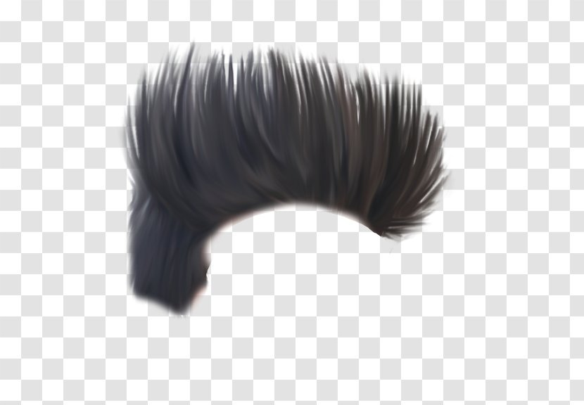 Hairstyle Brush - Black - Human Hair Color Transparent PNG