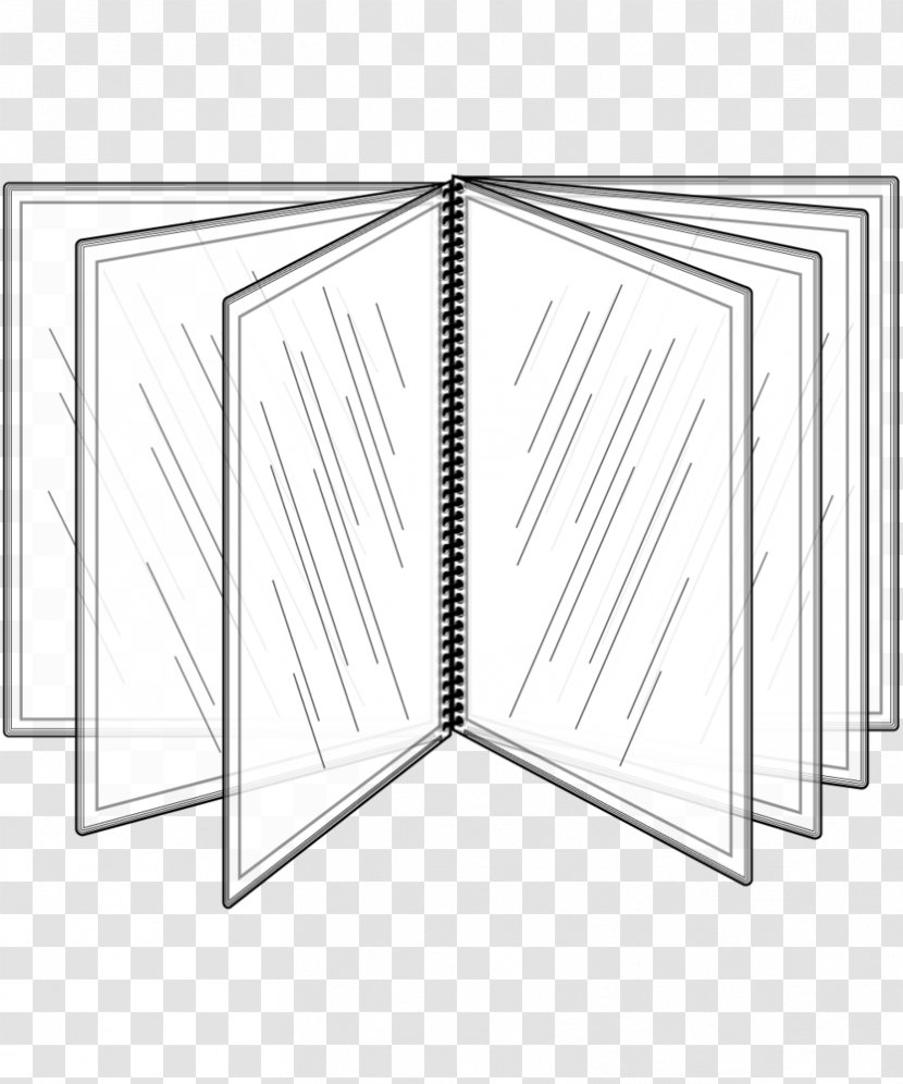 Paper Spiral Angle Line Coil Binding - Symmetry - Cover Menu Transparent PNG