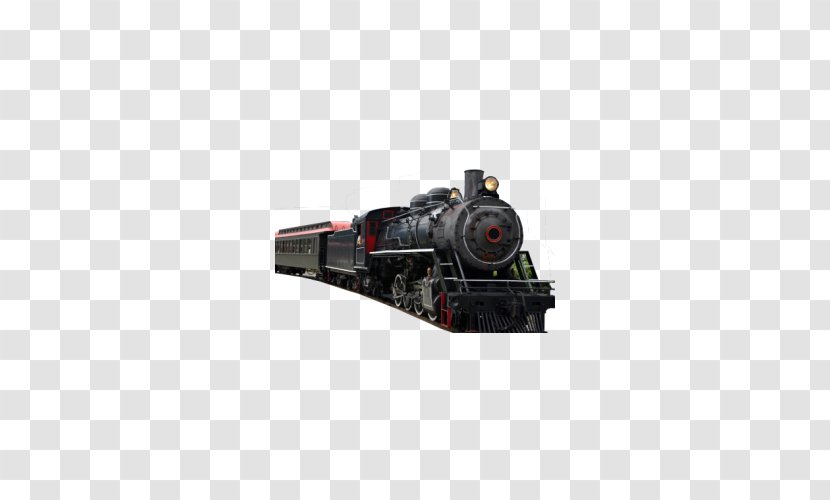 Train Rail Transport Steam Locomotive - Coal Transparent PNG