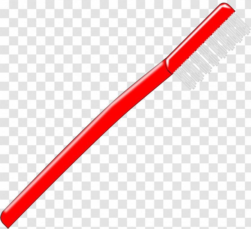 Line Angle Point Baseball Bat Pattern - Toothbrush Picture Transparent PNG