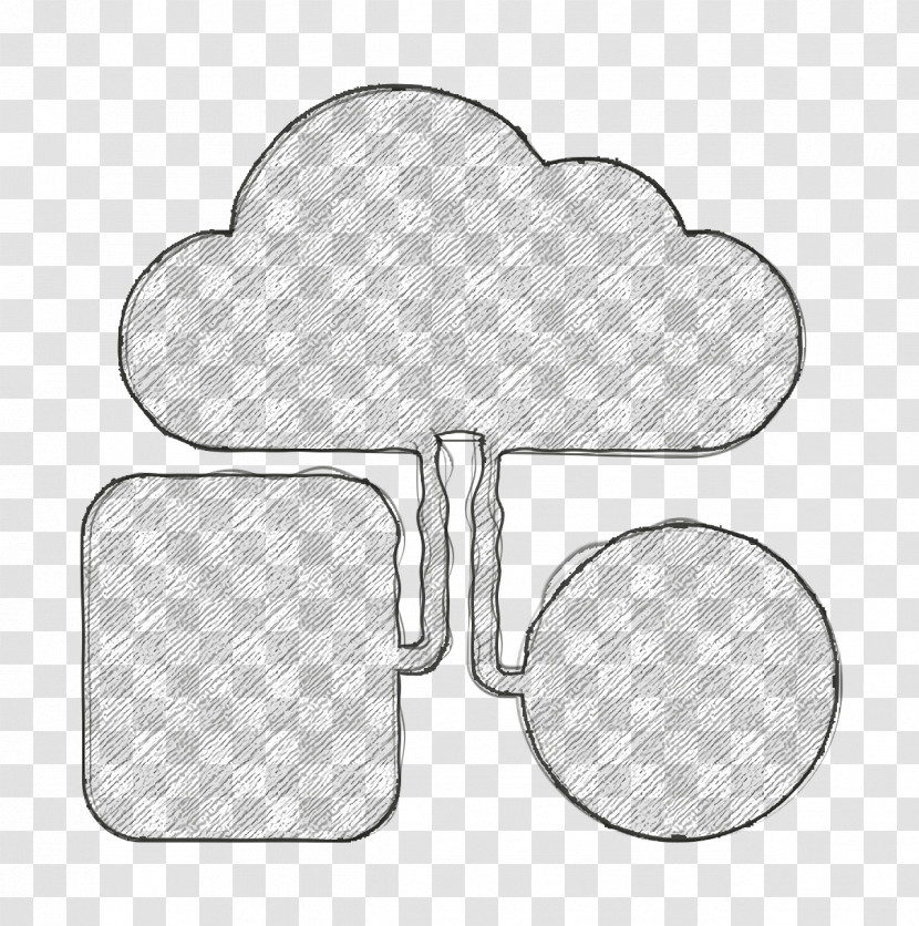 Cloud Icon Cloud Service Icon Hybrid Icon Transparent PNG