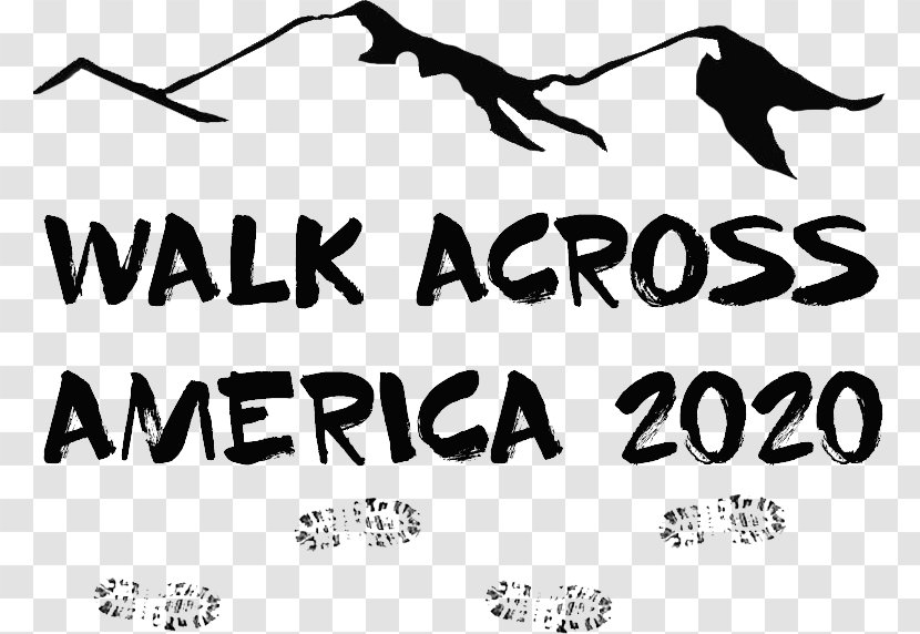 Logo Beak The American Adventure Font Illustration - Black - Walk Across America Book Transparent PNG