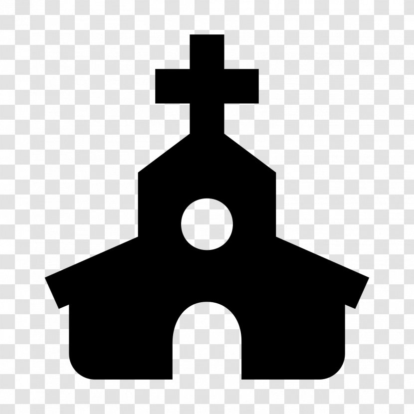 Christian Church Christianity - Black And White Transparent PNG