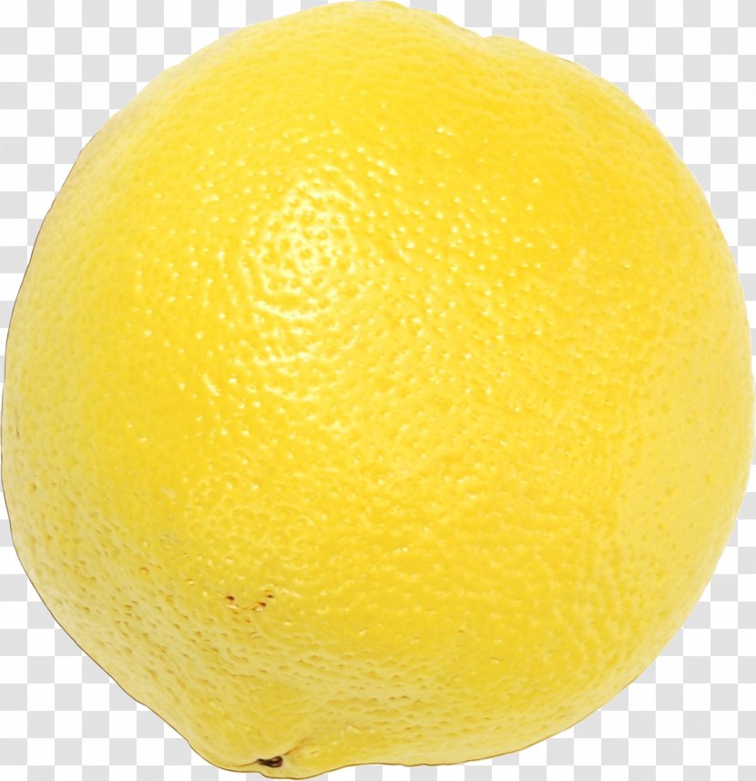Lemon Yellow Citrus Fruit Sweet - Citric Acid Persian Lime Transparent PNG