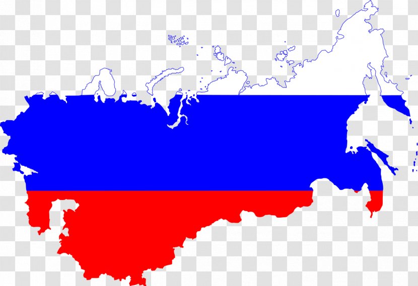 Republics Of The Soviet Union History Dissolution Flag - Blue - Russia Transparent PNG