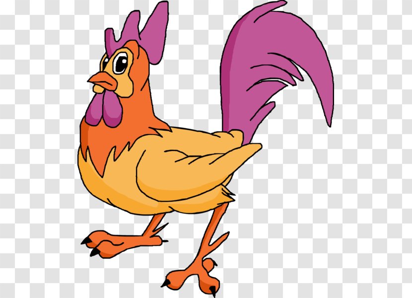 Rooster Chicken Boo Orange Scootaloo - Beak Transparent PNG