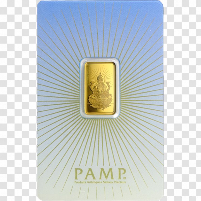 Gold Bar PAMP Lakshmi Religion - Coin Transparent PNG