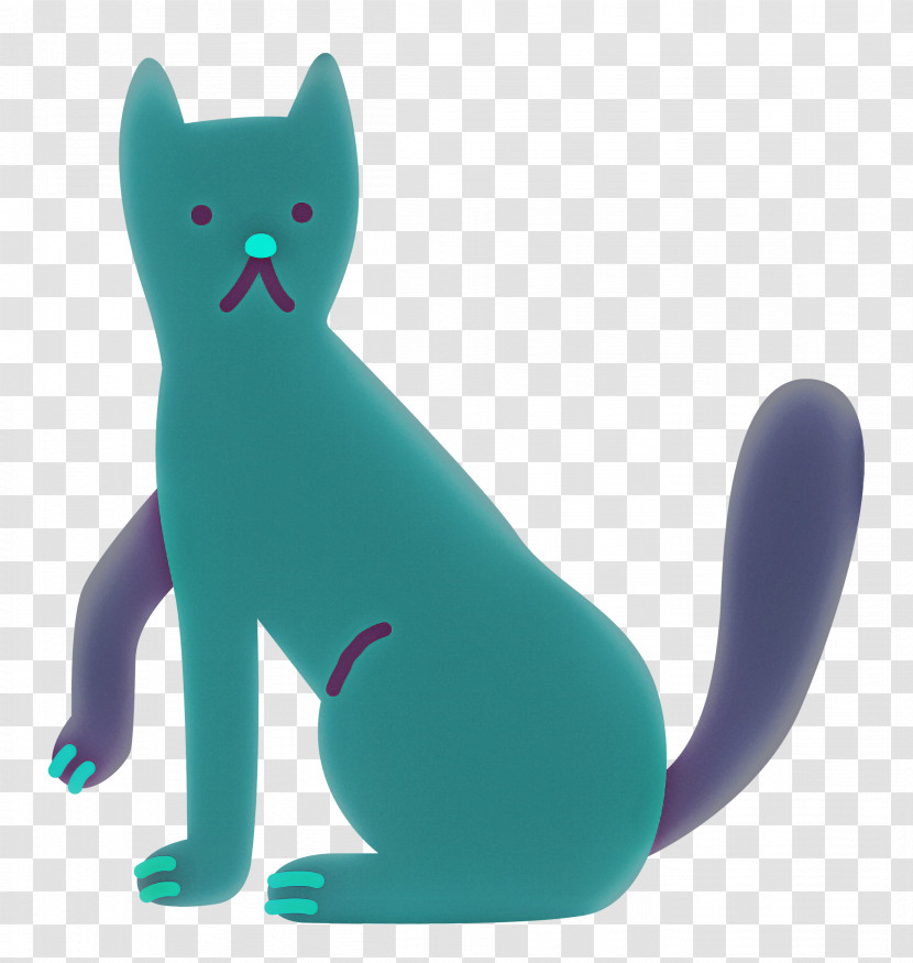Cat Whiskers Tail Dog Cartoon Transparent PNG
