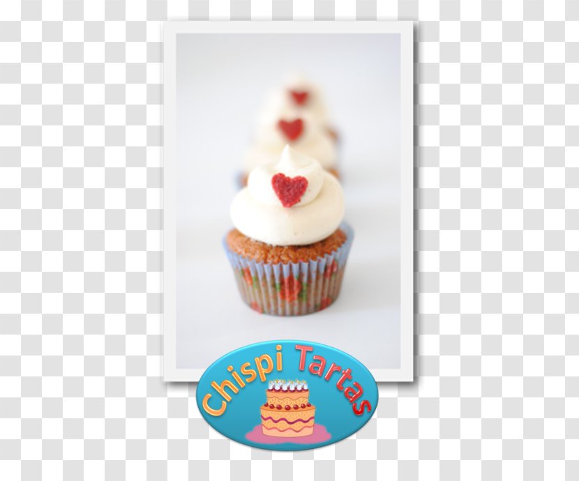 Cupcake Tart Muffin Buttercream Baking - Dessert - VAINILLA Transparent PNG