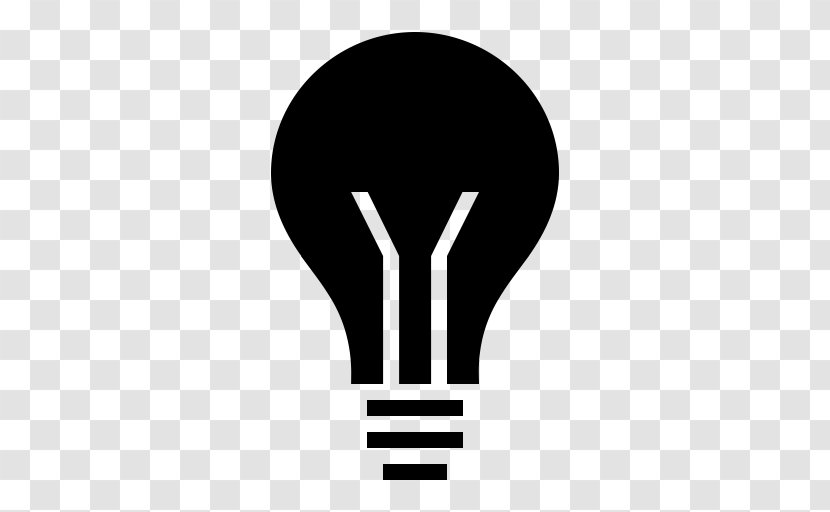 Light Bulb - Logo - Blackandwhite Transparent PNG