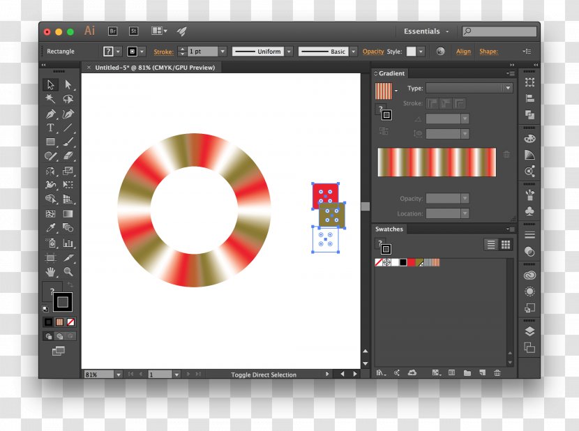Color Gradient Graphics Software Illustrator - Layers Transparent PNG
