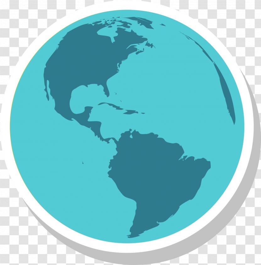United States South America Europe Spanish Colonization Of The Americas Orthographic Projection - Christopher Columbus - Blue Planet Transparent PNG