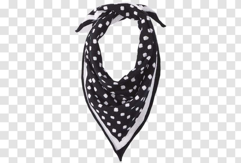 Scarf Neck Kerchief Knitting Vince Camuto - Black M Transparent PNG
