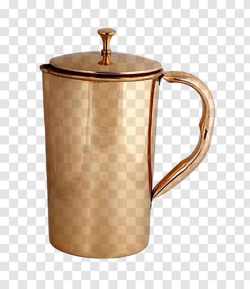 Copper Brass Metal Mug Jug Transparent PNG