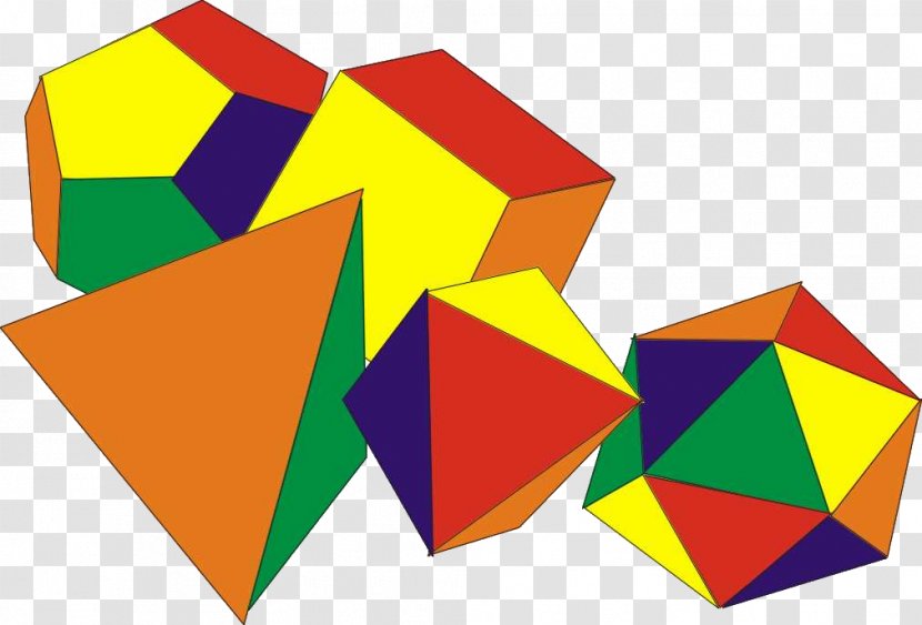 Platonic Solid Polyhedron Mathematics Geometry - Regular Transparent PNG