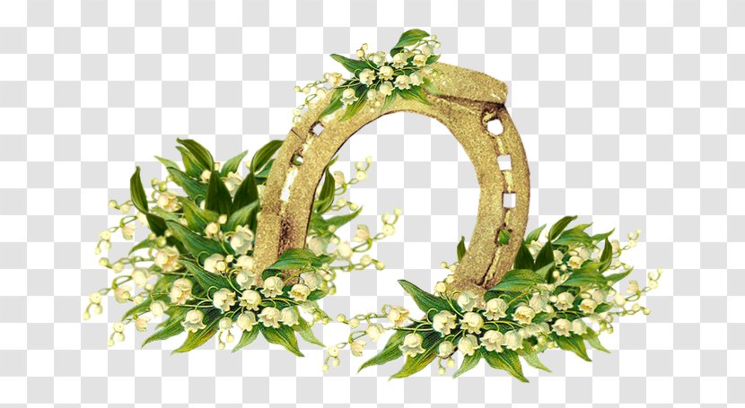 Lily Of The Valley Clip Art - Wreath - File Transparent PNG