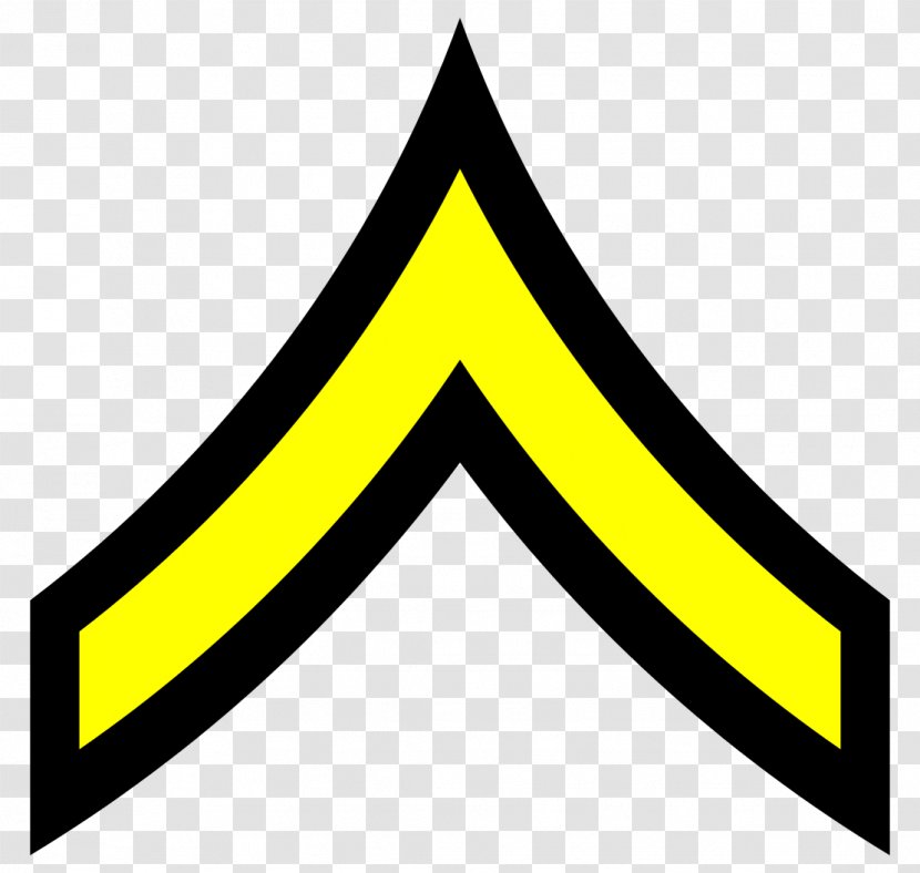 United States Private First Class Military Rank - Police Transparent PNG