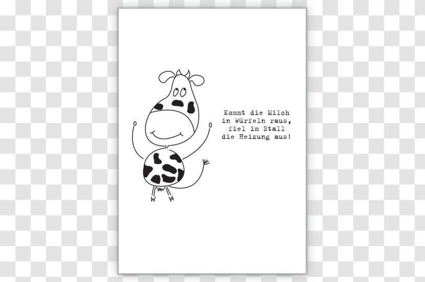 Paper Greeting & Note Cards Taurine Cattle Letter Milk - Tip - Comic Set Transparent PNG