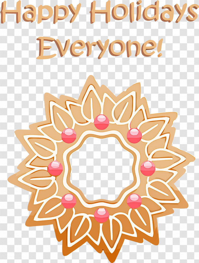 Gingerbread Christmas Ornament Transparent PNG