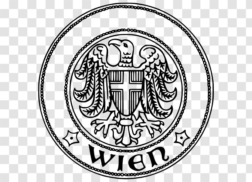 Vienna T-shirt Seal Coat Of Arms Capital City - Shirt - Magzine Transparent PNG