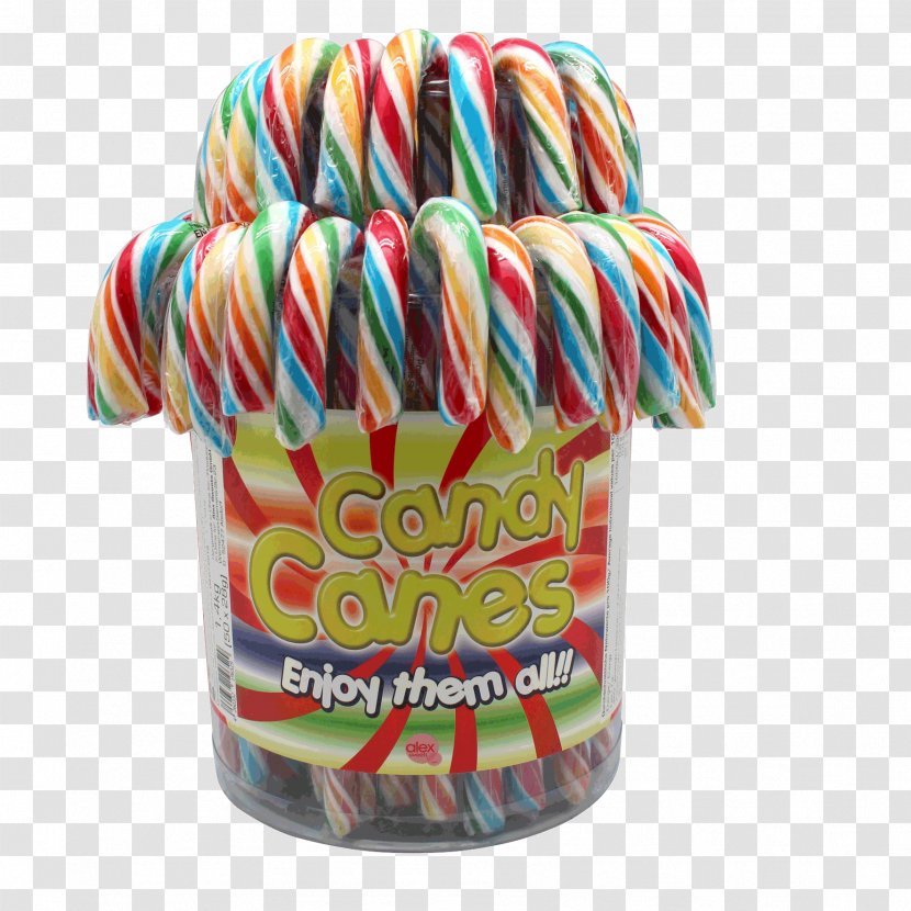 Lollipop Candy Cane Stick Chewing Gum - Food Transparent PNG