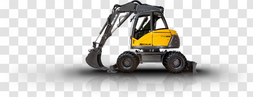 Excavator Groupe MECALAC S.A. Architectural Engineering Machine Technique - Shovel Transparent PNG